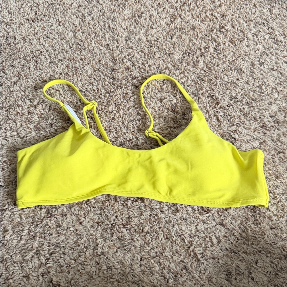 Fashion Nova Yellow Bikini Top